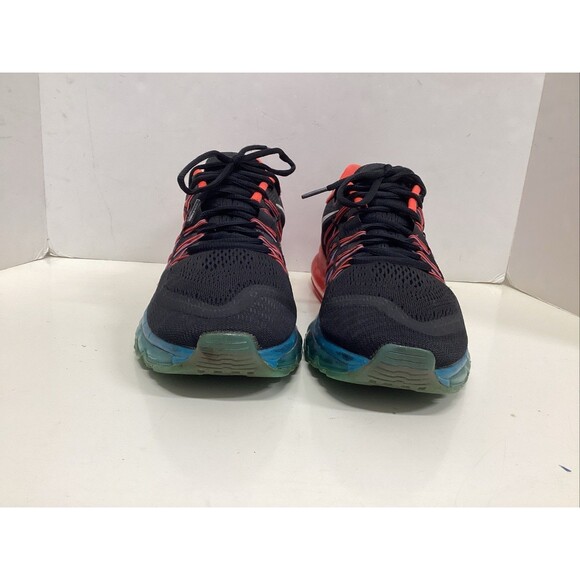 Nike air max 2015 black/bright crimson running shoes men’s 10.5 - Picture 6 of 11